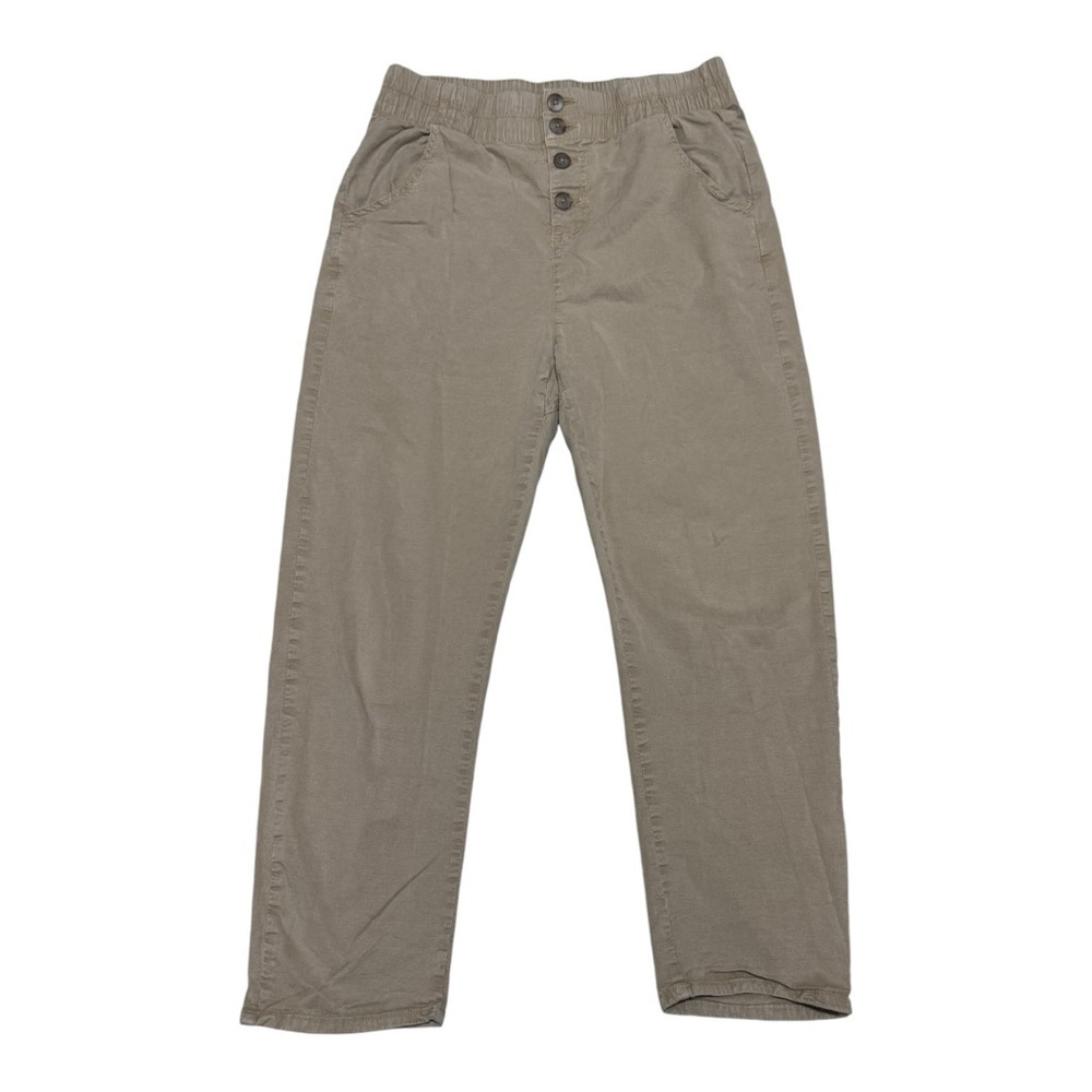 Zara Khaki High Waisted Pants‎ Size 4